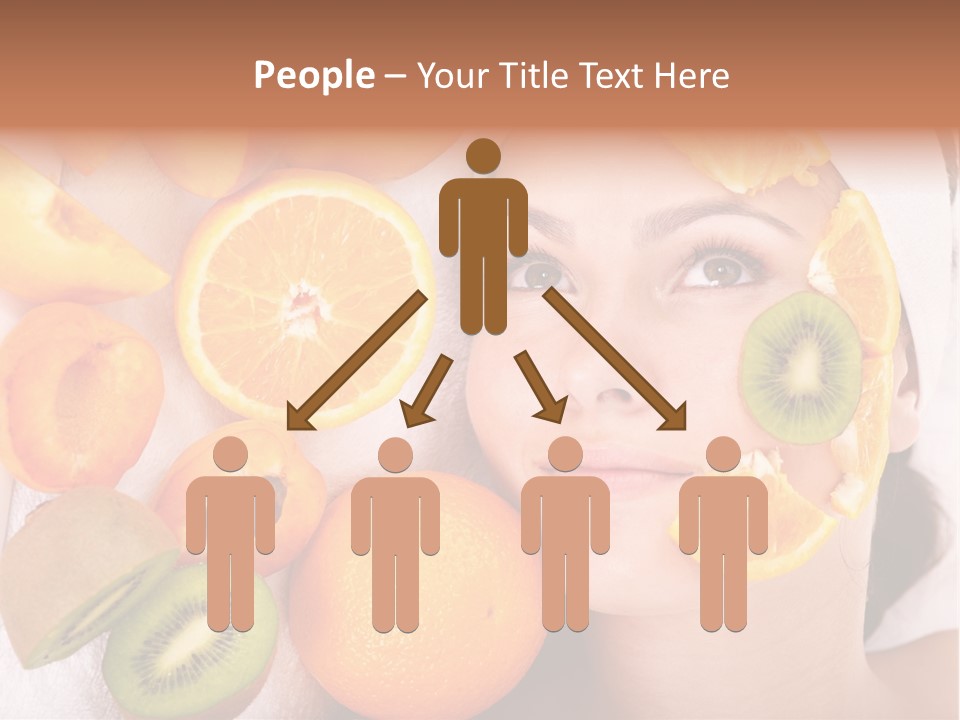 Citrus Antioxidant Fruit PowerPoint Template
