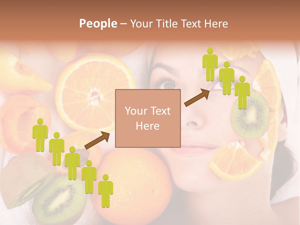 Citrus Antioxidant Fruit PowerPoint Template