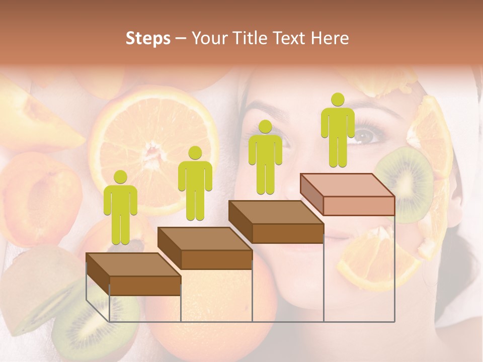 Citrus Antioxidant Fruit PowerPoint Template