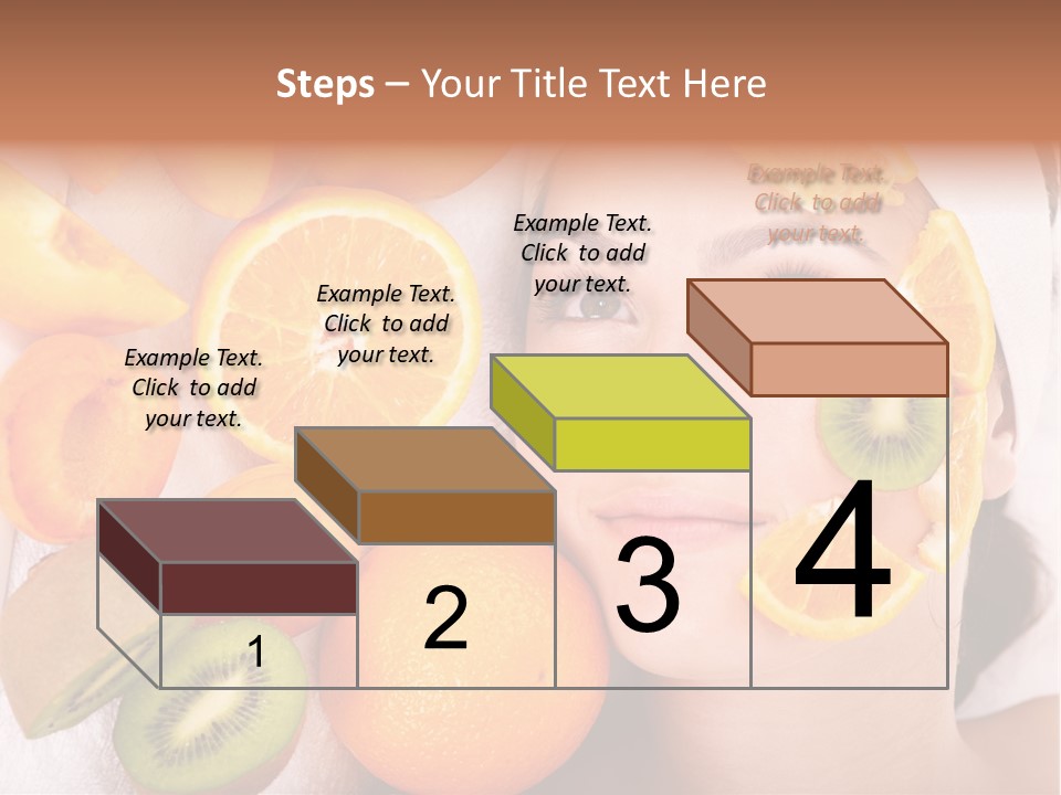 Citrus Antioxidant Fruit PowerPoint Template
