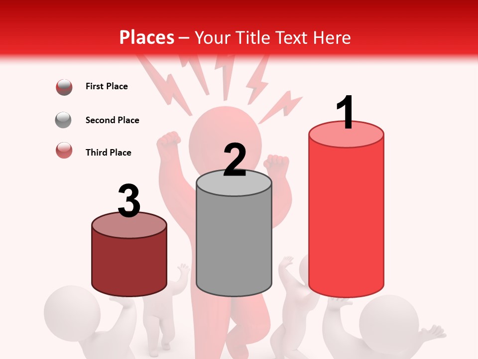 Rage Kid Figure PowerPoint Template