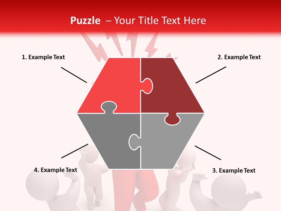 Rage Kid Figure PowerPoint Template