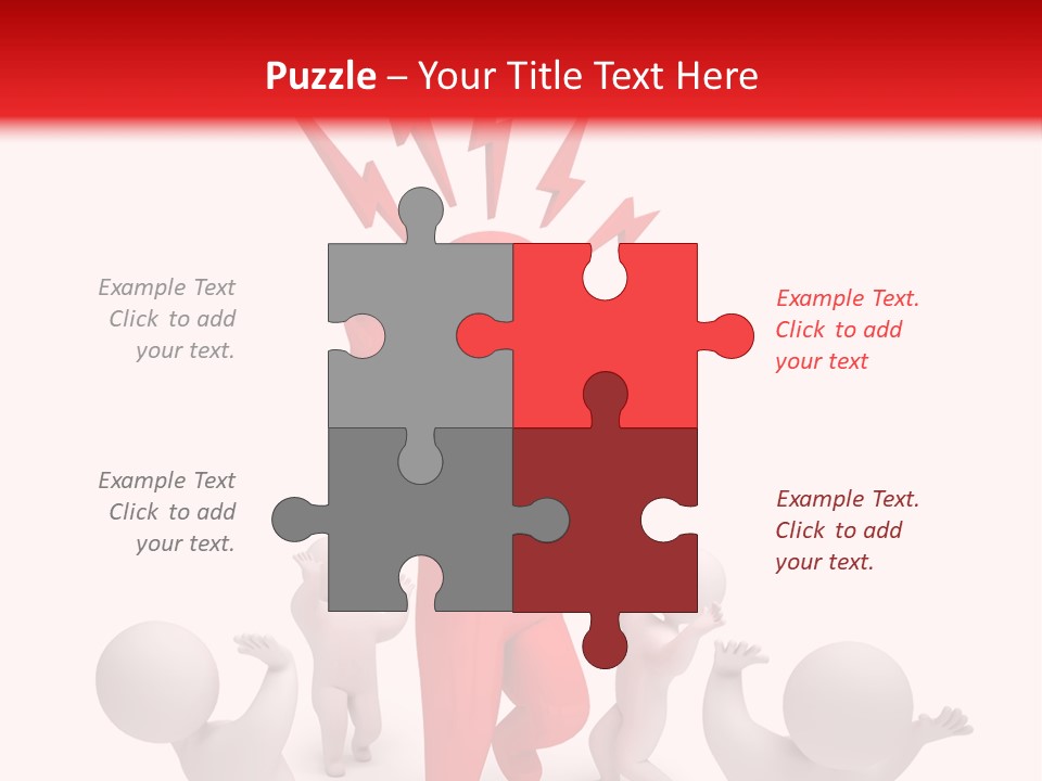 Rage Kid Figure PowerPoint Template