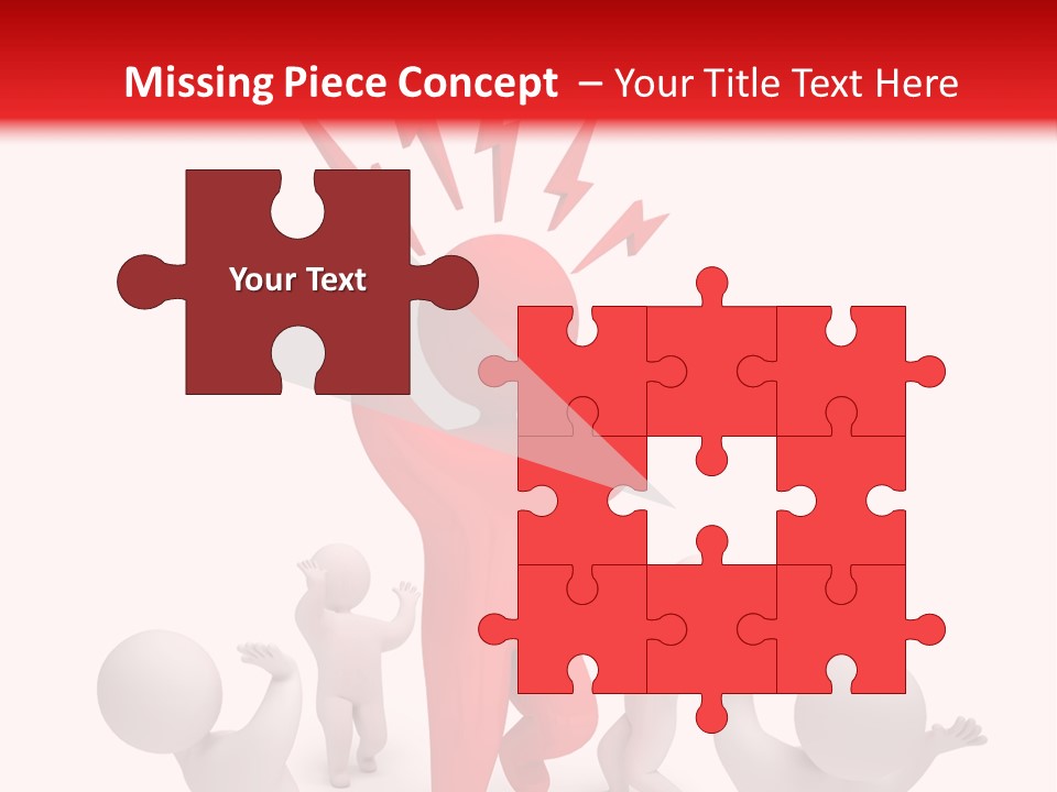 Rage Kid Figure PowerPoint Template