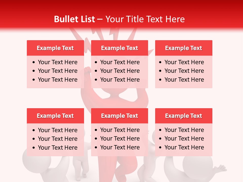 Rage Kid Figure PowerPoint Template