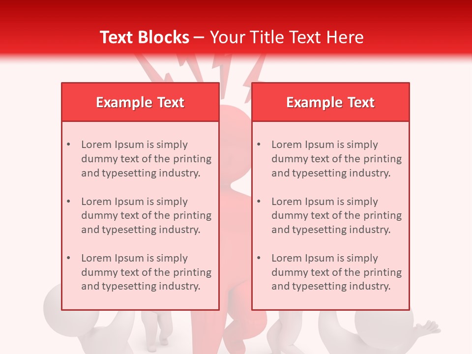 Rage Kid Figure PowerPoint Template