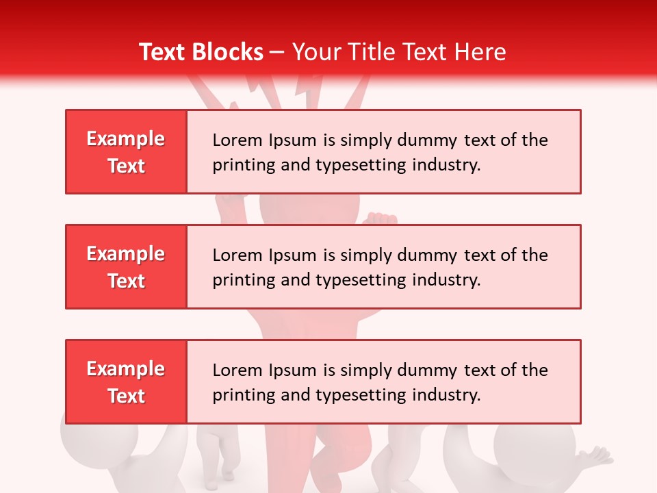 Rage Kid Figure PowerPoint Template