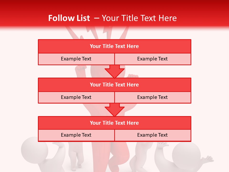Rage Kid Figure PowerPoint Template