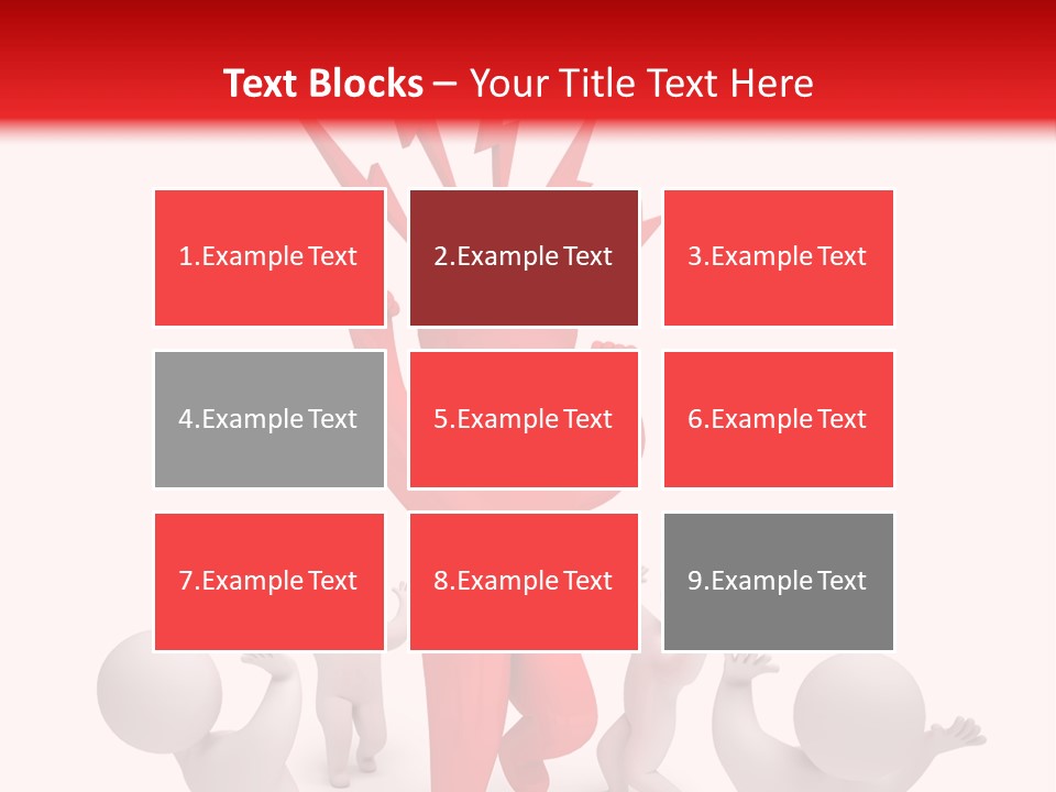 Rage Kid Figure PowerPoint Template
