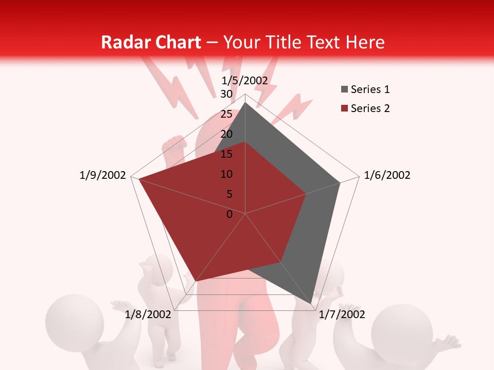 Rage Kid Figure PowerPoint Template