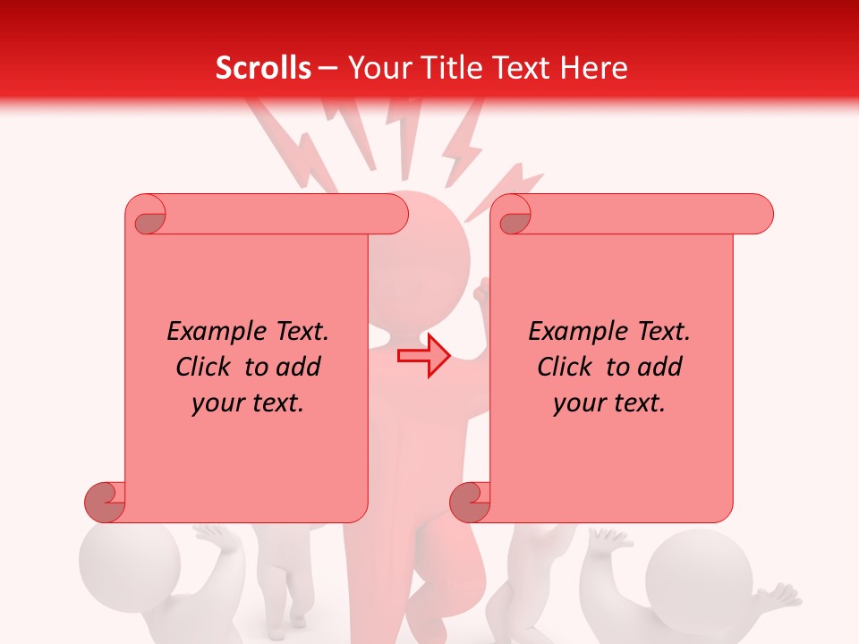 Rage Kid Figure PowerPoint Template