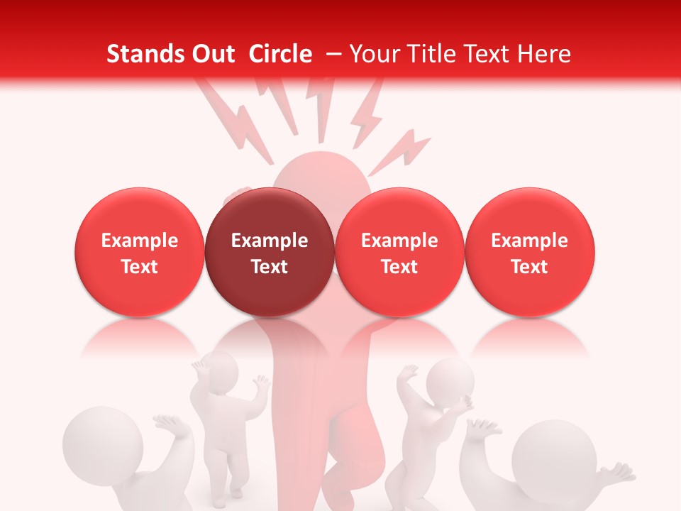 Rage Kid Figure PowerPoint Template