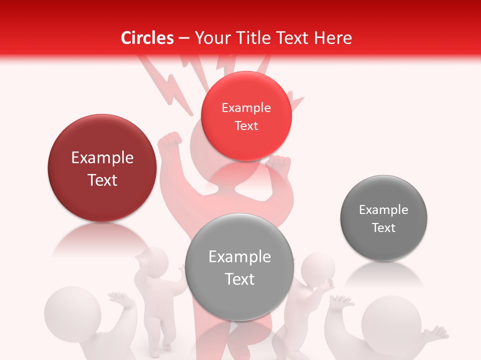 Rage Kid Figure PowerPoint Template