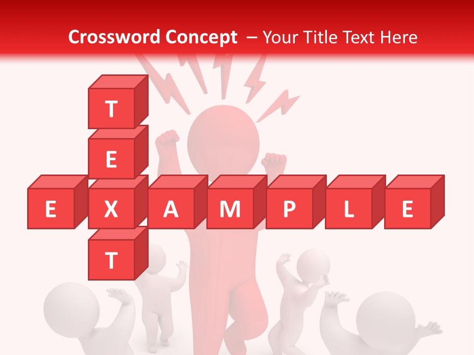 Rage Kid Figure PowerPoint Template