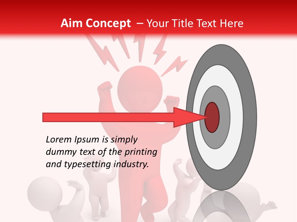 Rage Kid Figure PowerPoint Template