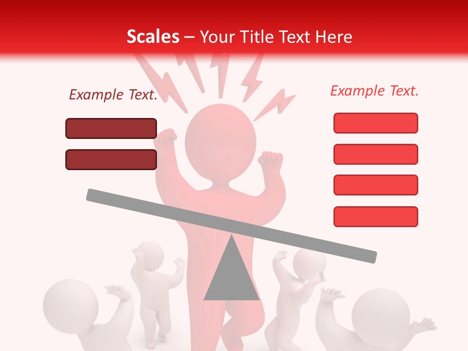 Rage Kid Figure PowerPoint Template
