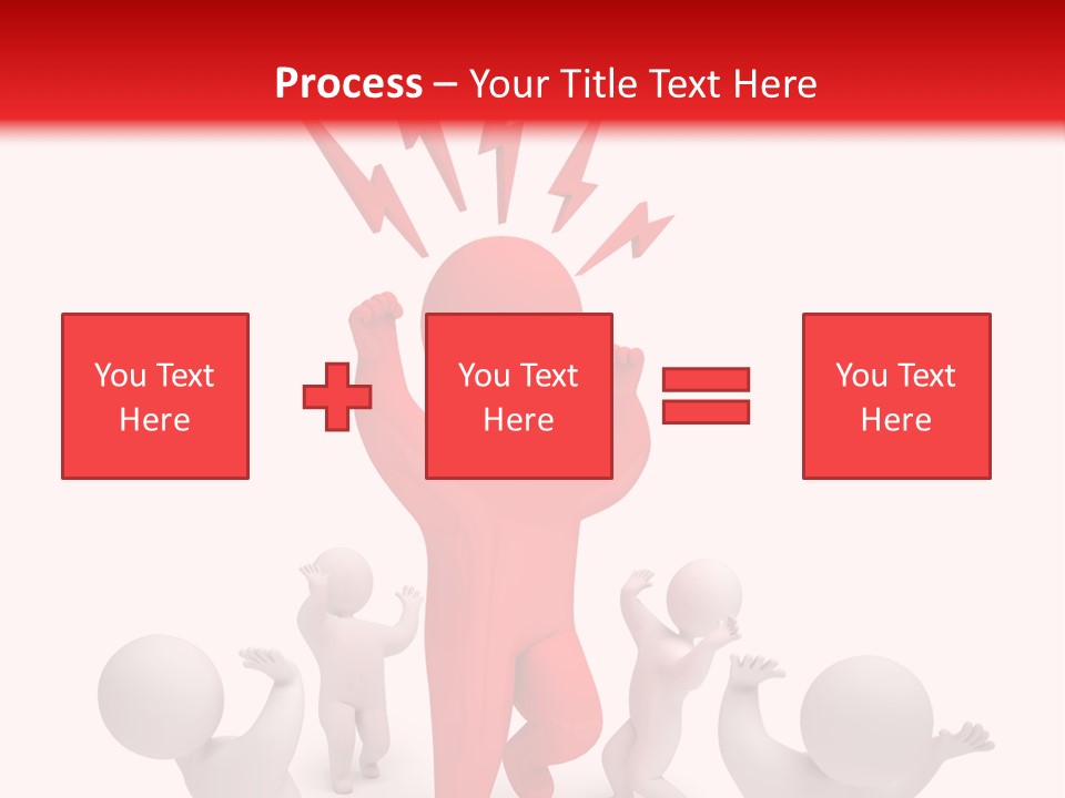 Rage Kid Figure PowerPoint Template