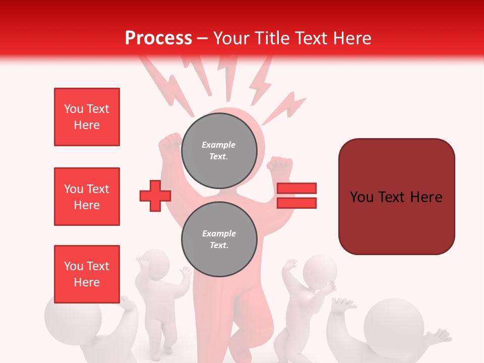 Rage Kid Figure PowerPoint Template