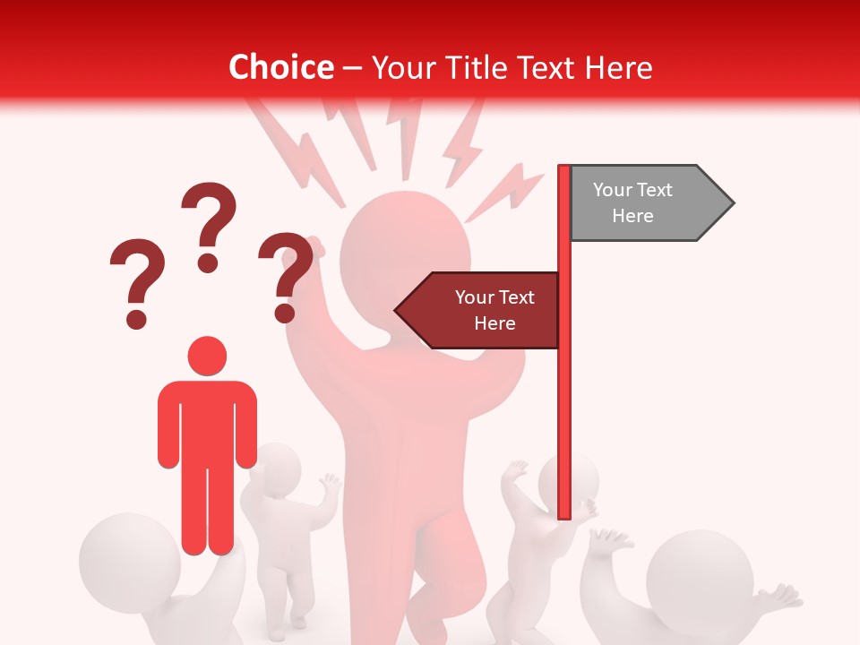 Rage Kid Figure PowerPoint Template