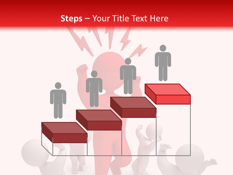 Rage Kid Figure PowerPoint Template