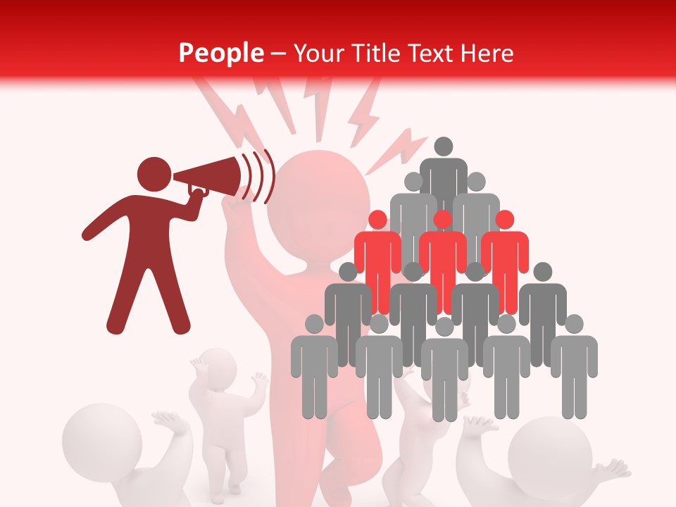 Rage Kid Figure PowerPoint Template