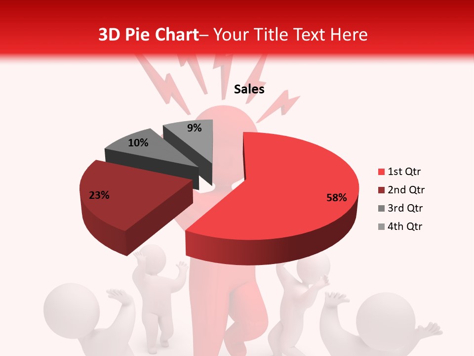 Rage Kid Figure PowerPoint Template