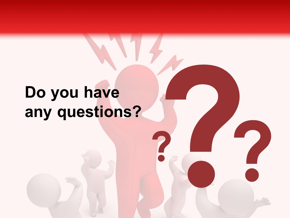 Rage Kid Figure PowerPoint Template