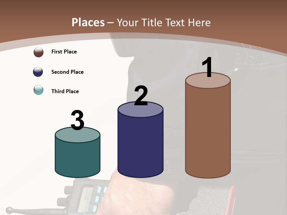Terrorism Safety Security Guard PowerPoint Template
