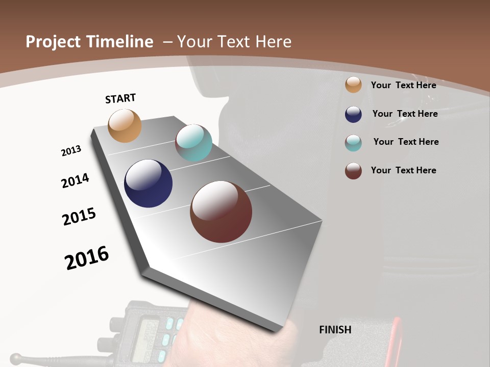 Terrorism Safety Security Guard PowerPoint Template