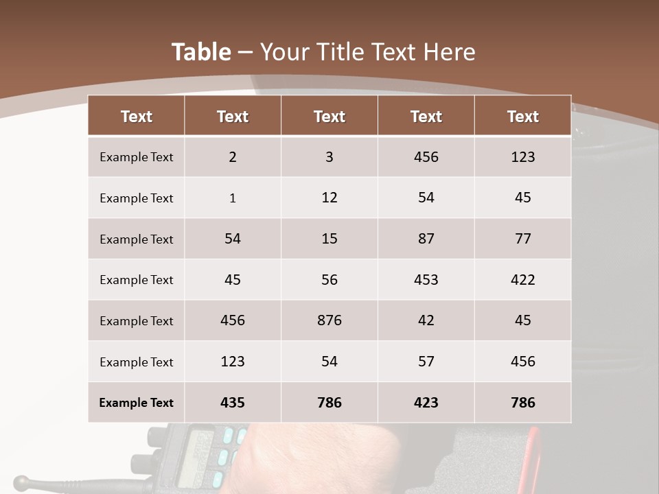 Terrorism Safety Security Guard PowerPoint Template