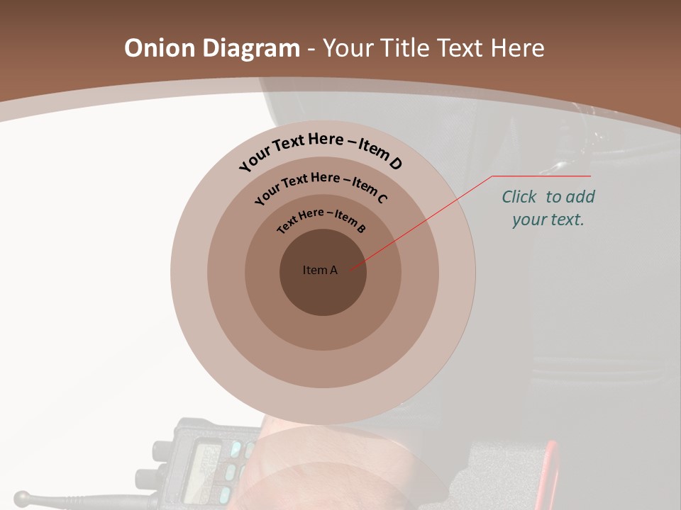 Terrorism Safety Security Guard PowerPoint Template