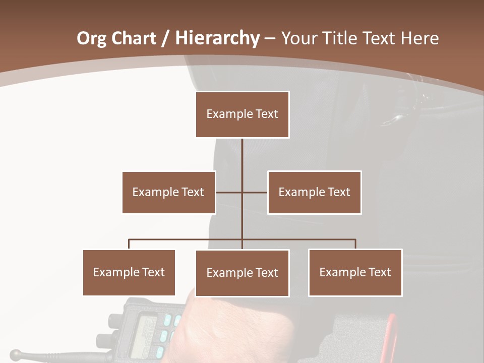 Terrorism Safety Security Guard PowerPoint Template