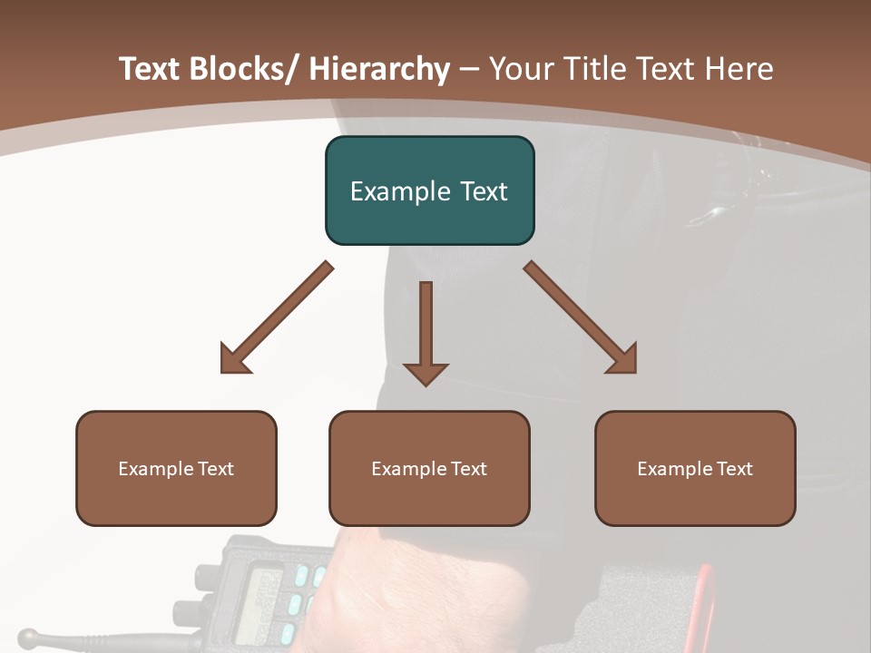 Terrorism Safety Security Guard PowerPoint Template