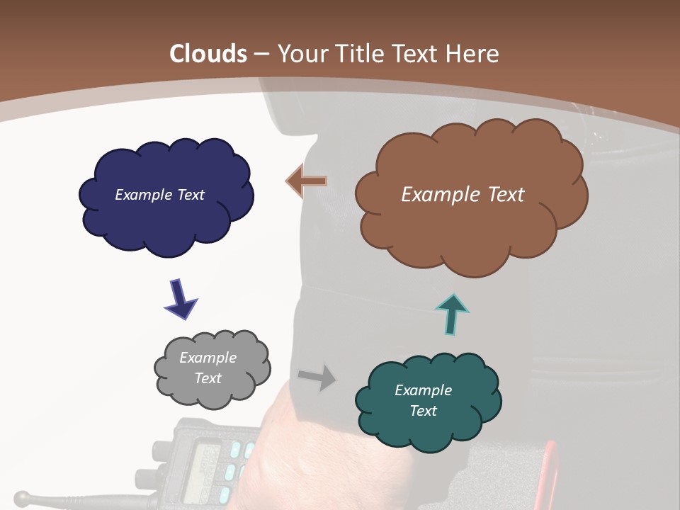 Terrorism Safety Security Guard PowerPoint Template