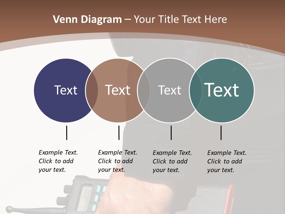 Terrorism Safety Security Guard PowerPoint Template