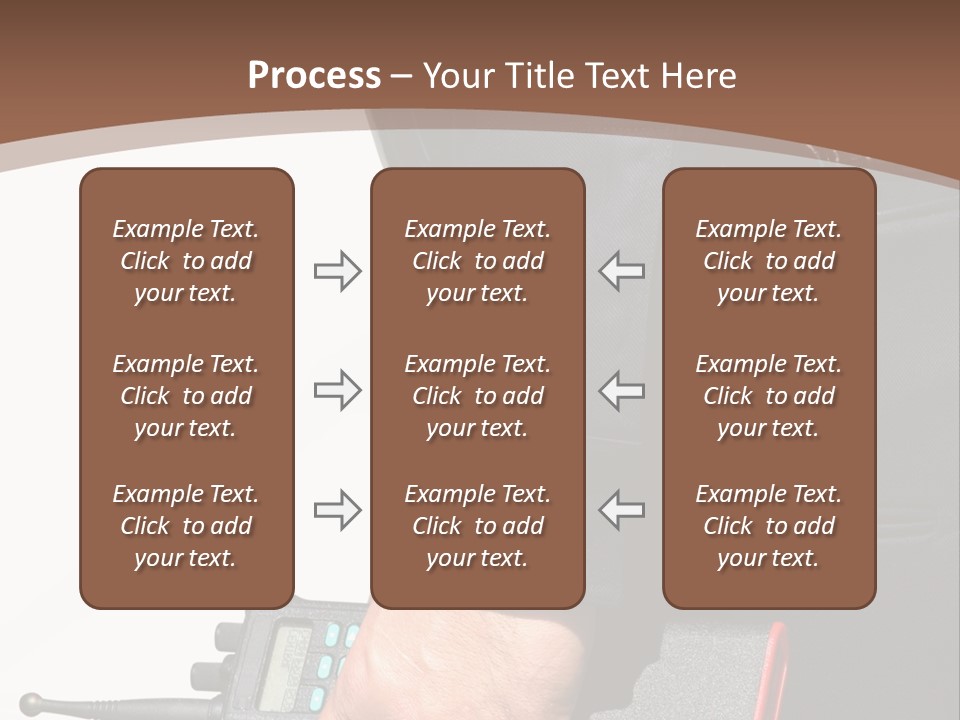 Terrorism Safety Security Guard PowerPoint Template