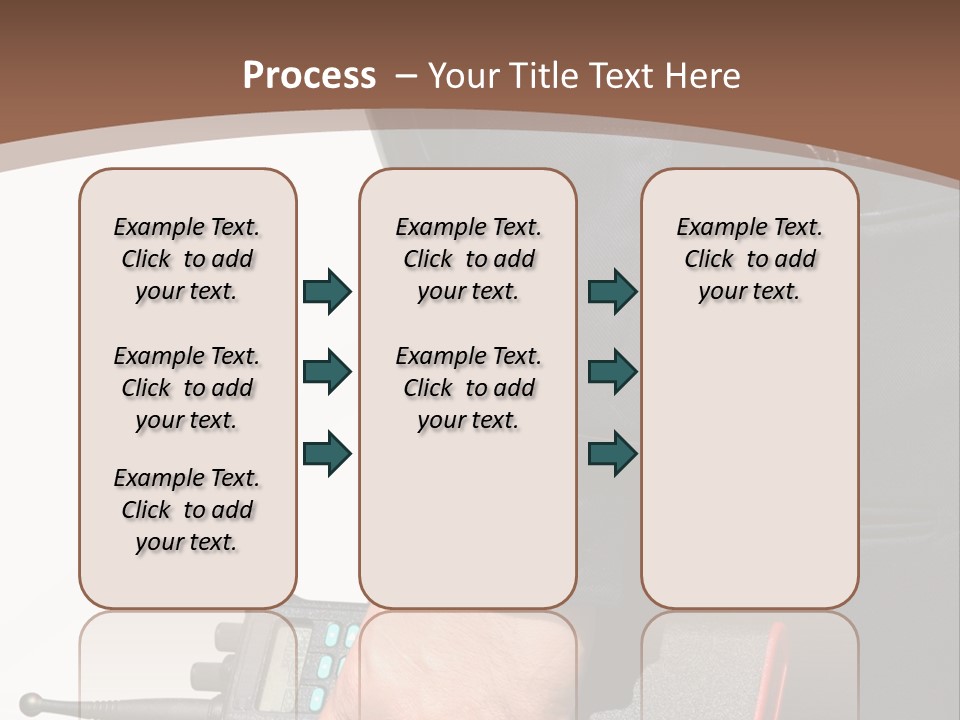 Terrorism Safety Security Guard PowerPoint Template