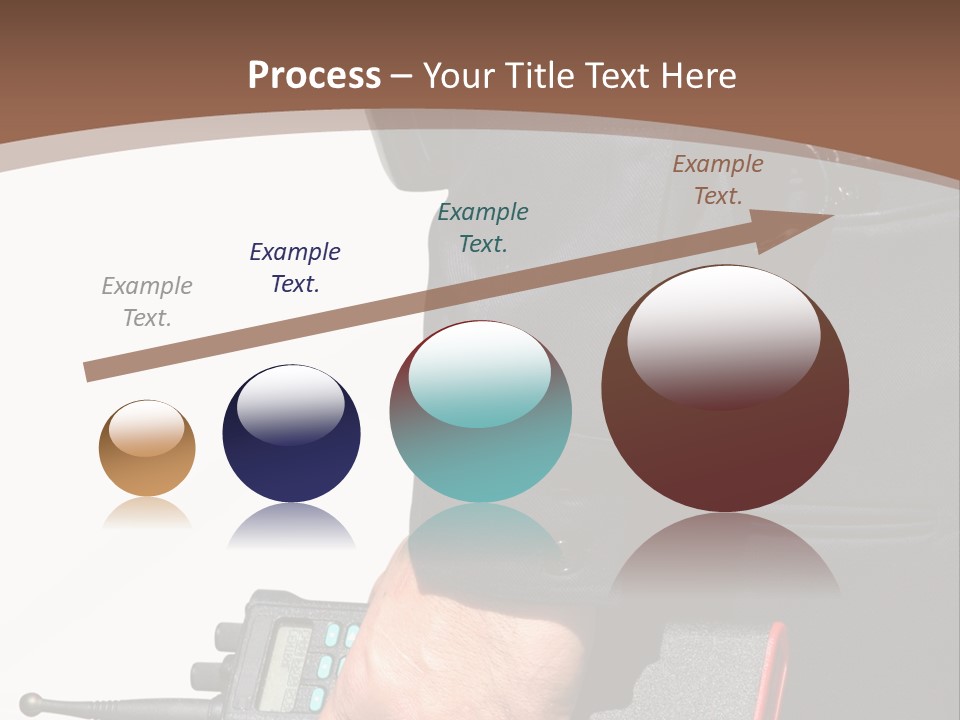 Terrorism Safety Security Guard PowerPoint Template