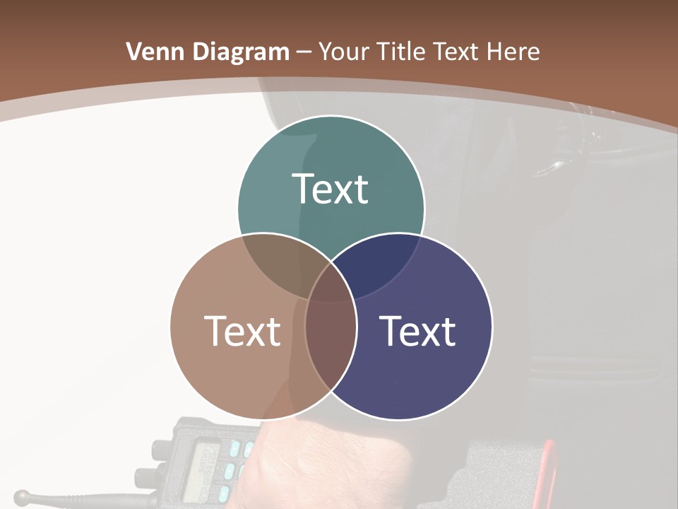 Terrorism Safety Security Guard PowerPoint Template