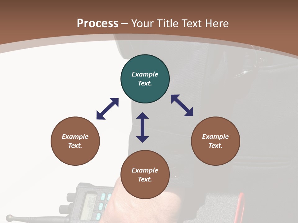 Terrorism Safety Security Guard PowerPoint Template