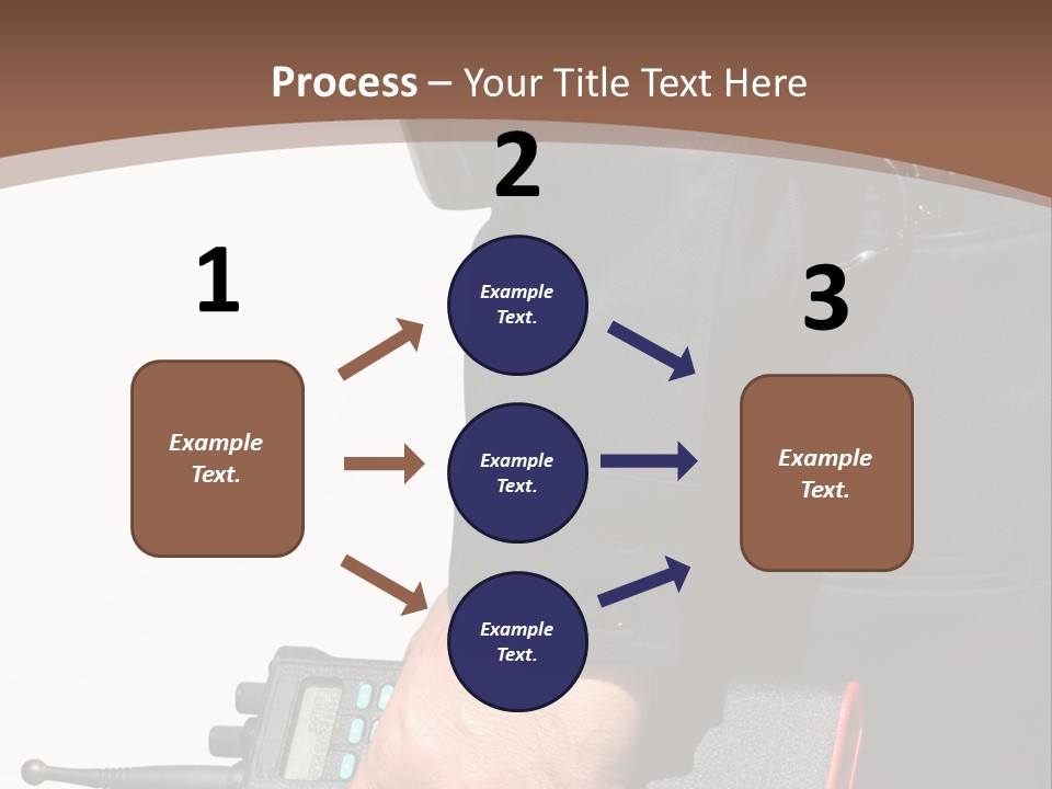 Terrorism Safety Security Guard PowerPoint Template