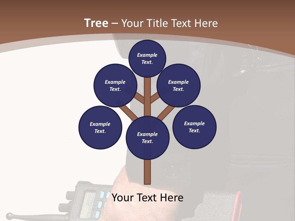 Terrorism Safety Security Guard PowerPoint Template