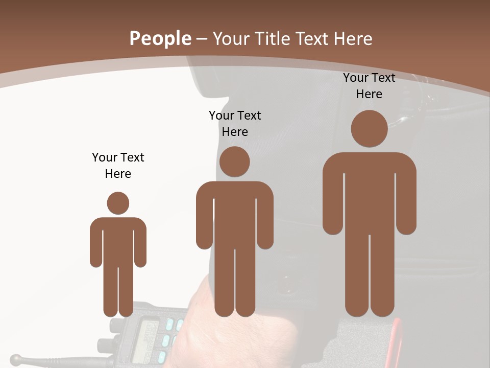 Terrorism Safety Security Guard PowerPoint Template