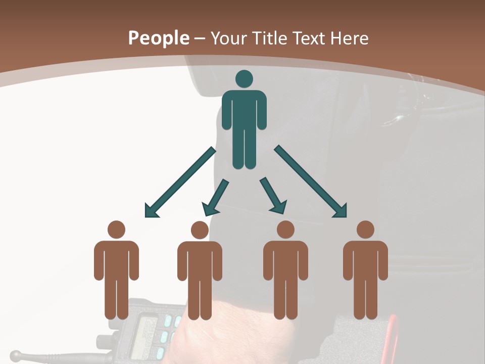 Terrorism Safety Security Guard PowerPoint Template