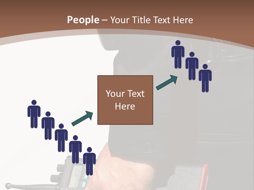 Terrorism Safety Security Guard PowerPoint Template
