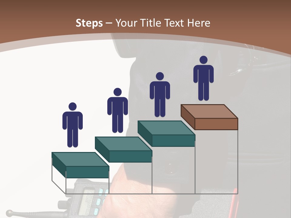 Terrorism Safety Security Guard PowerPoint Template