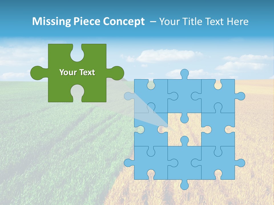 Outdoor Plain Yellow PowerPoint Template