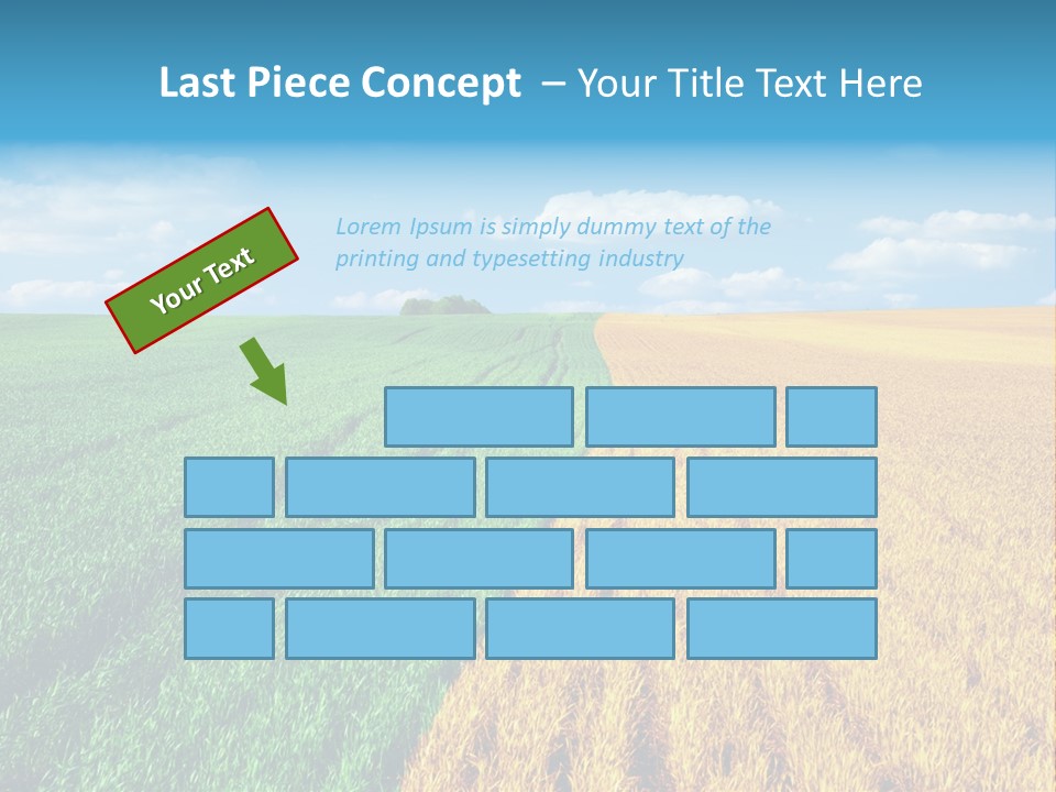 Outdoor Plain Yellow PowerPoint Template