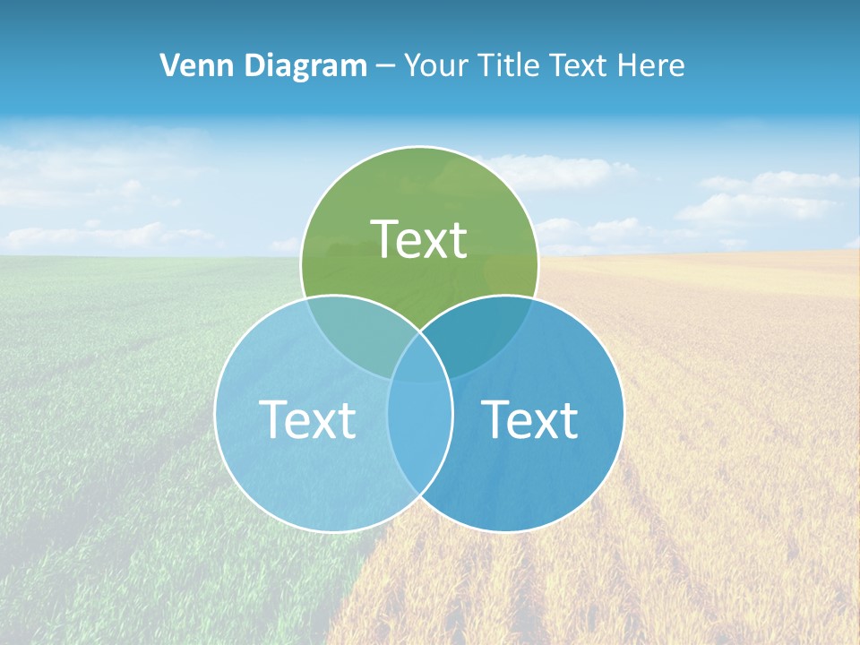 Outdoor Plain Yellow PowerPoint Template