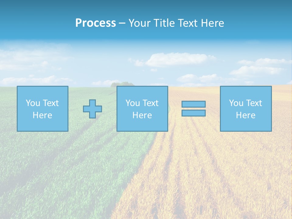 Outdoor Plain Yellow PowerPoint Template